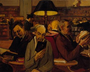 The Readers,1914 Artwork by Theresa Bernstein
