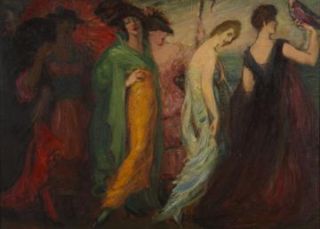 Lilies Of The Field, 1915 Artwork by Theresa Bernstein