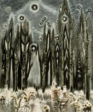 Orion In December Artwork by Charles Burchfield