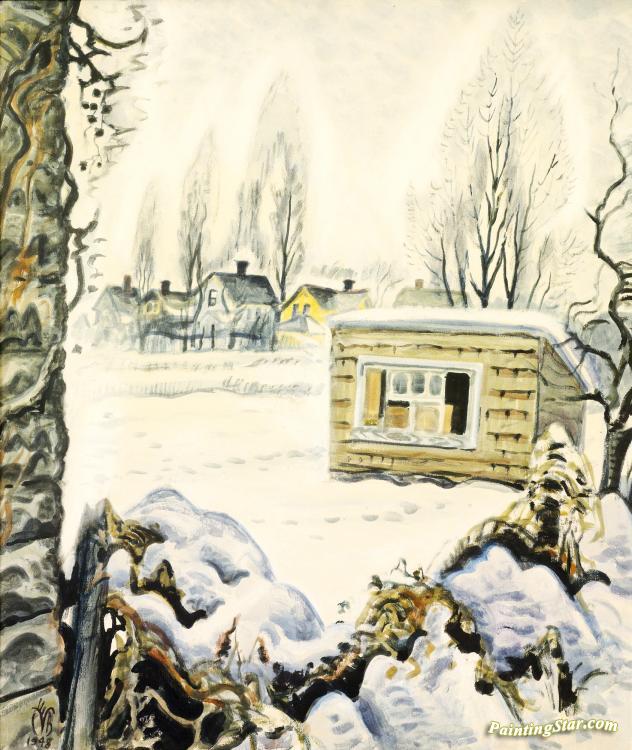 Winter Artwork by Charles Burchfield