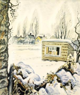 Winter Artwork by Charles Burchfield