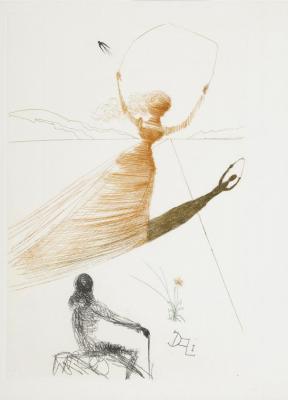 Alice's Adventures In Wonderland Artwork by Salvador Dalí