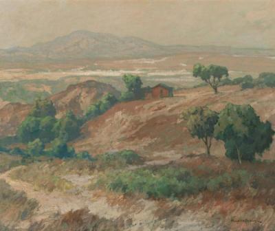 Hills Of San Diego Artwork by Maurice Braun