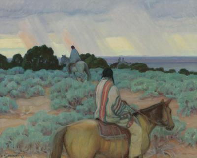 Late Afternoon Artwork by E. Martin Hennings