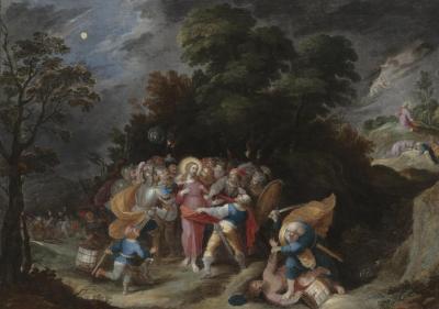 The Arrest Of Christ Artwork by Frans Francken II