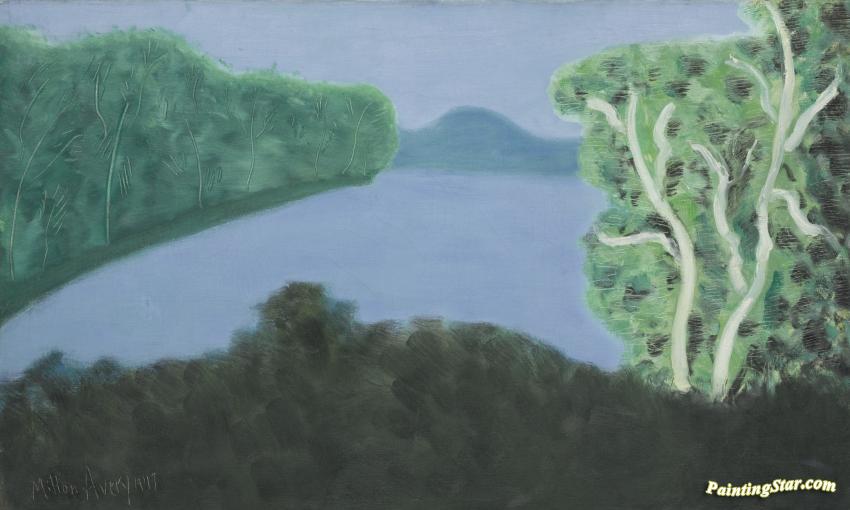 Mountain Lake Artwork by Milton Avery