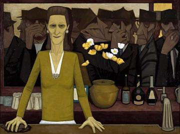 The Bar Artwork by John Brack