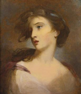 Portrait Of A Young Woman I Artwork by Thomas Sully