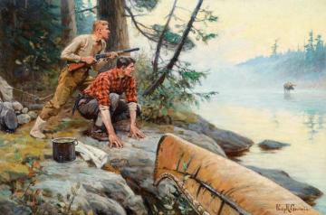 A Break At Dawn Artwork by Philip R. Goodwin