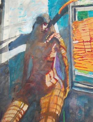 Yellow Blind Study Artwork by Stan Smith