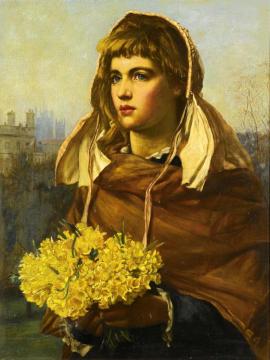 Fresh Flowers From The Country Artwork by Valentine Cameron Prinsep