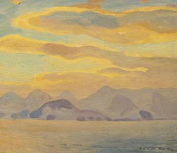 Alaska Impression Artwork by Rockwell Kent