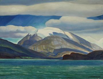Tierra Del Fuego, South America (dome Mountain) Artwork by Rockwell Kent