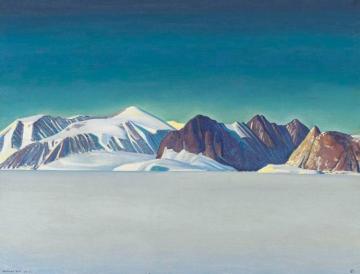 Blue Day, Greenland Artwork by Rockwell Kent