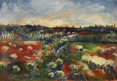 Paysage Artwork by Jean Dufy