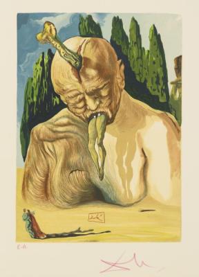 The Divine Comedy I Artwork by Salvador Dalí