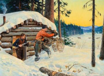 When Opportunity Knocks Artwork by Philip R. Goodwin