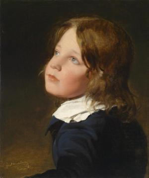 Joseph Amerling Als Knabe, 1830 Artwork by Friedrich von Amerling