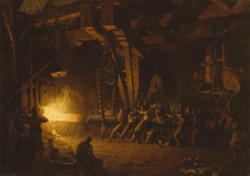 Forging The Shaft, 1874-77 Artwork by John Ferguson Weir