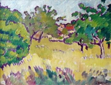 Le Pré à Choisel, 1935 Artwork by Louis Valtat