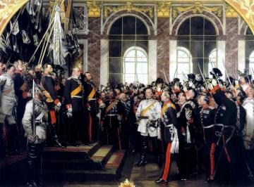 The Proclamation Of The German Empire, 1885 Artwork by Anton Alexander von Werner