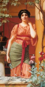 Nerissa, 1906 Artwork by John William Godward