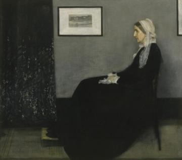 Arrangement In Grey And Black No. 1 Artwork by James Abbott McNeill Whistler
