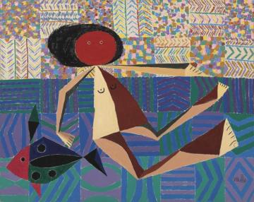 Nageuse CrÉpusculaire Artwork by Victor Brauner