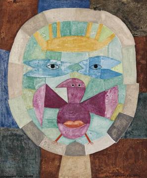 Cosmogonie D'un Visage Artwork by Victor Brauner