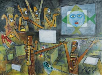 Innervision Artwork by Victor Brauner