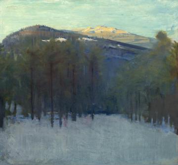 Mount Monadnock Artwork by Abbott Handerson Thayer