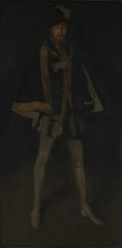 Arrangement In Black, No. 3: Sir Henry Irving As Philip Ii Of Spain Artwork by James Abbott McNeill Whistler