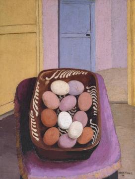 The Eggs, 1944 Artwork by Sir Cedric Morris