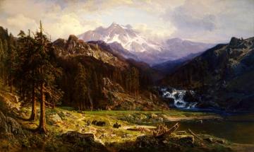 Kings River Canyon, 1878 Artwork by William Keith