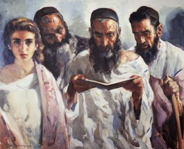 Judíos Artwork by José Cruz Herrera