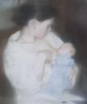 S. With Child Artwork by Gerhard Richter