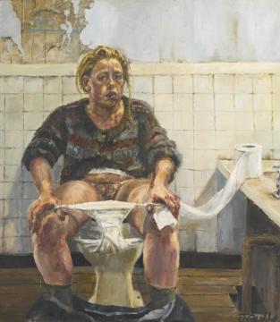 Self-portrait Artwork by Jenny Saville