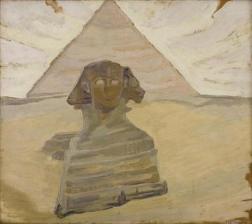 Sphinx Artwork by Konstantinos Maleas