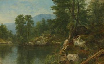 Woods By A River Artwork by Asher B. Durand