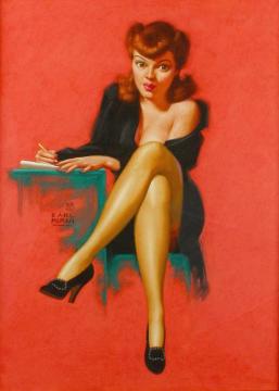 A Sweet Job, 1940 Artwork by Earl Steffa Moran