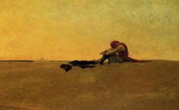 Marooned, 1909 Artwork by Howard Pyle