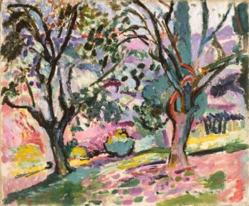 Olive Trees At Collioure, 1906 Artwork by Henri Matisse