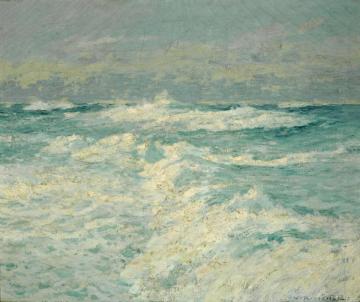 Waves Breaking In The Sunlight Artwork by William Ritschel