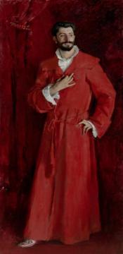 Dr Pozzi At Home Artwork by John Singer Sargent