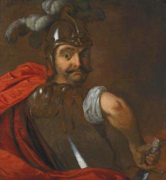 A Soldier Looking Over His Shoulder Artwork by Ary De Vois