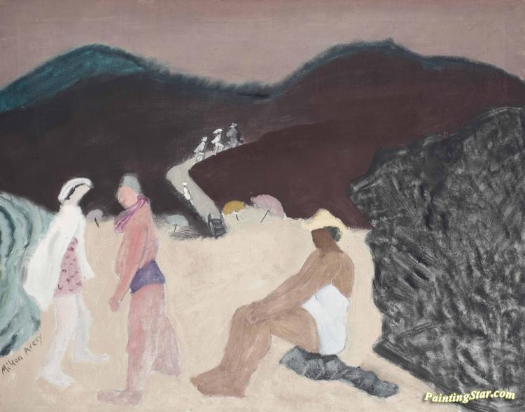 California Beach Artwork by Milton Avery