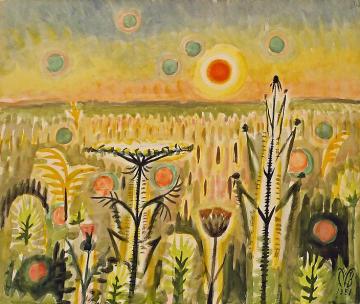 Sunspots, 1951 Artwork by Charles Burchfield