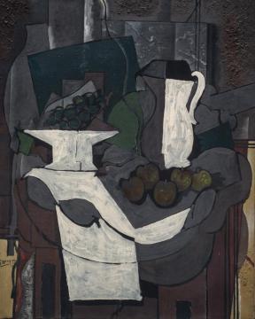 The Bowl Of Grapes (le Compotier De Raisin), 1926 Artwork by Georges Braque