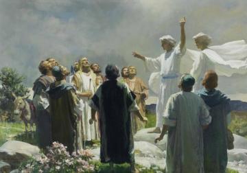 The Ascension Of Jesus Artwork by Harry Anderson