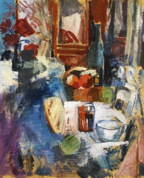 Nature Morte Au Panier De Fruits Artwork by Jean Dufy